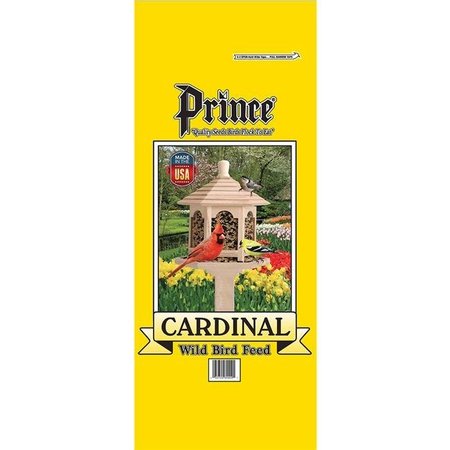 PRINCE WILD BIRD SEED Prince Wild Bird Seed 0017030 30 lbs Cardinal Wild Bird Feed Yellow Bag; Yellow 17030